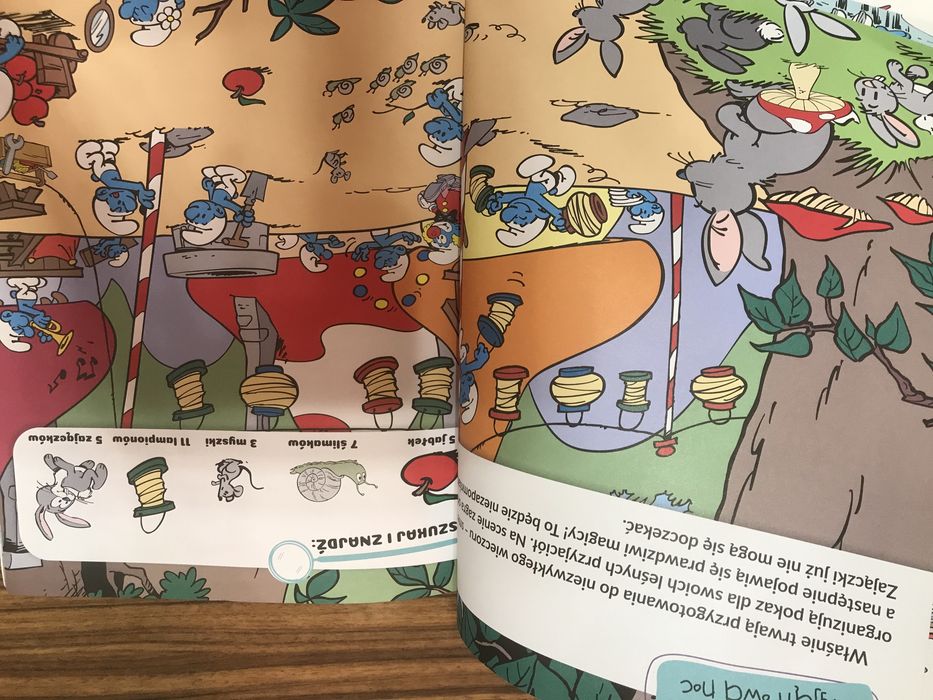 Smerfy na tropie. Szukaj i znajdź