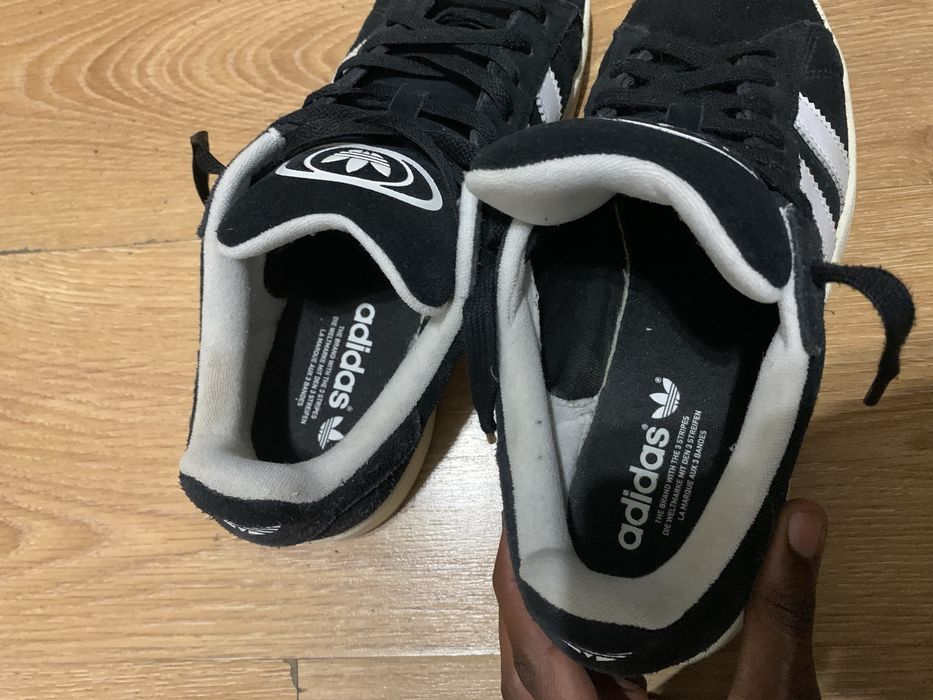 ADIDAS CAMPUS (preta e branca) 42 Size