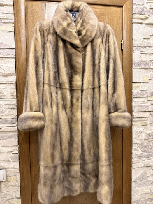 Ноковая шуба, манто, грудь 130 Mido, р 50-54