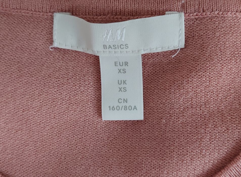H&M Cienki kardigan z wiskozy  r. XS