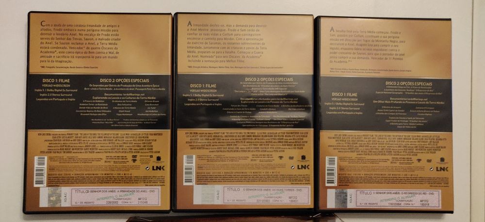 Trilogia Senhor dos Anéis