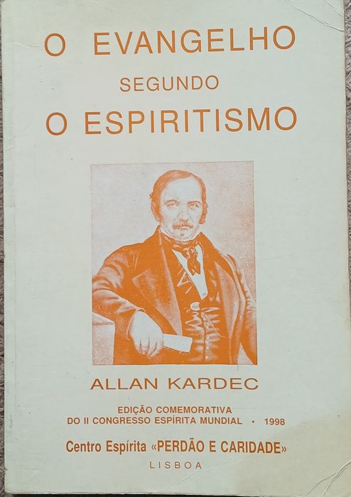 Espiritismo Livro com dedicatória de Tales Augusto