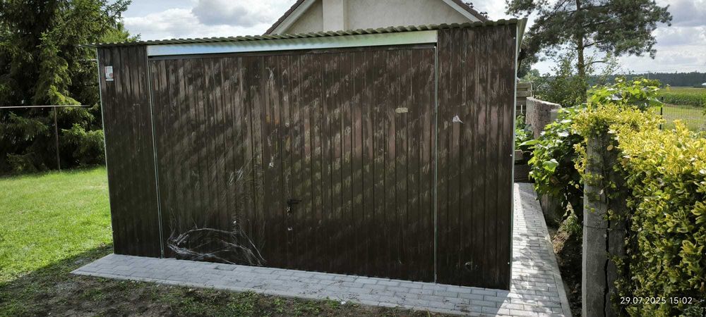 Garaż Blaszany 4x5 w Kolorze   ŻMIGRÓD