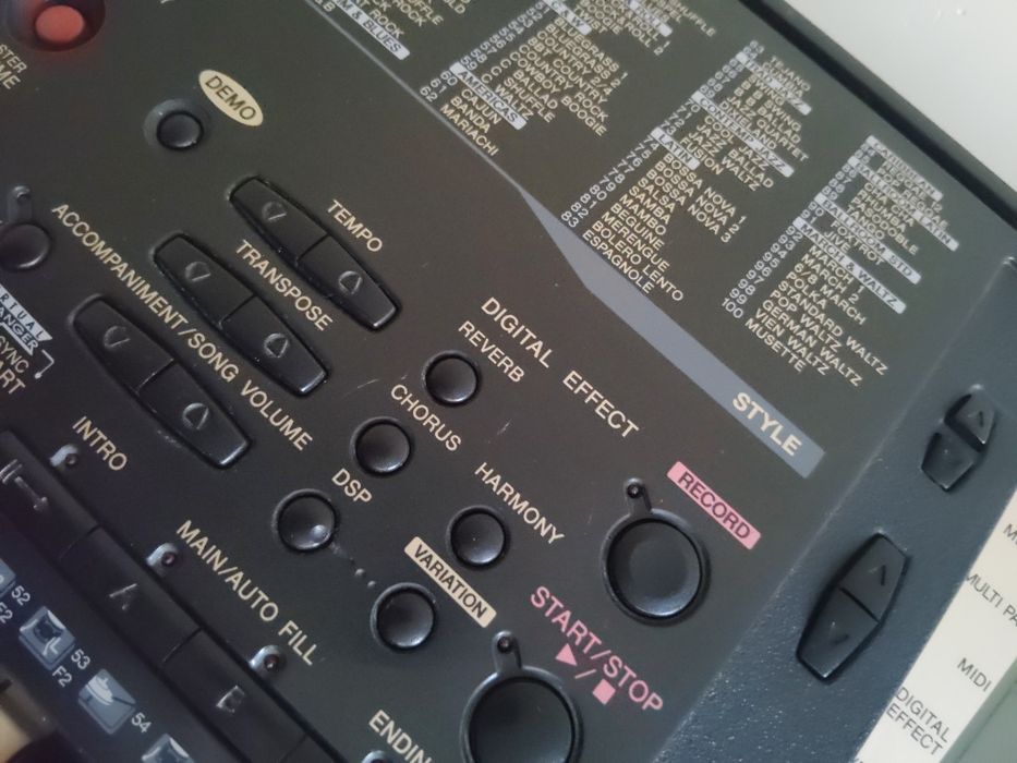 Yamaha PSR 530 keyboard
