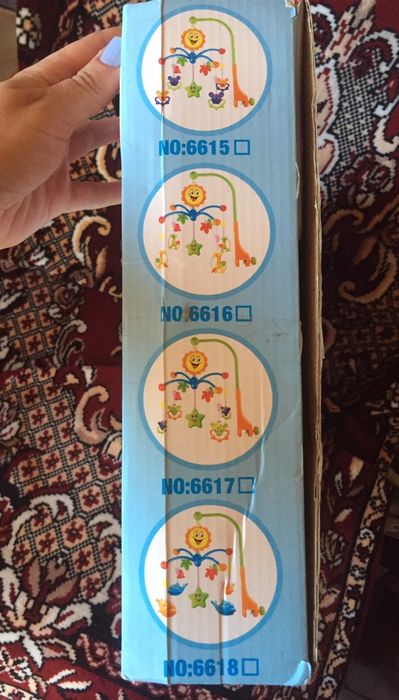 Карусель на детскую кроватку