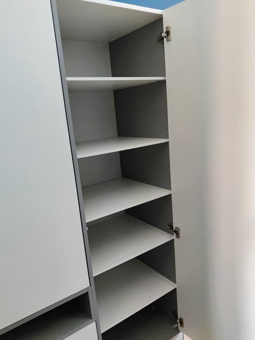 Szafa Mode White Grey Meblik