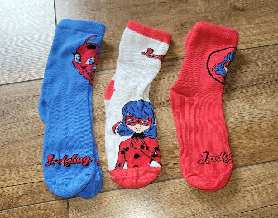 Skarpetki Miraculum 3sztuki, rozmiar 27-30