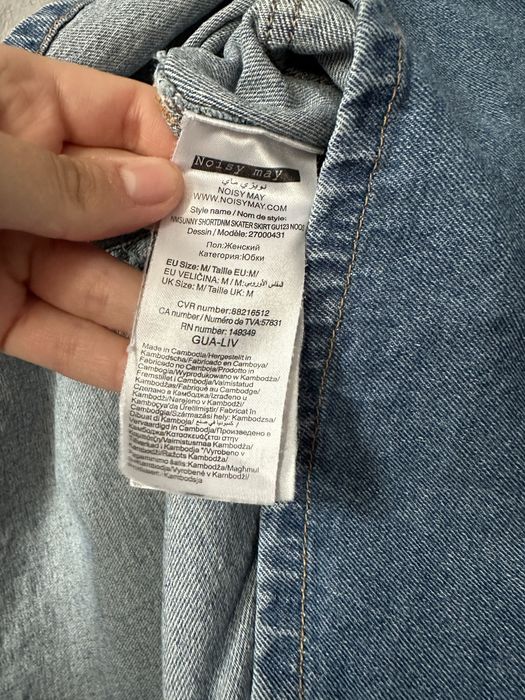 Джинсовые юбки М