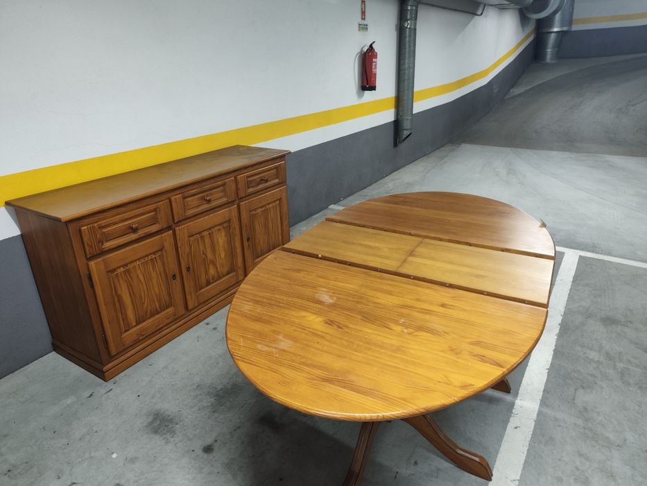 Conjunto Sala Madeira  - Pinho Mel