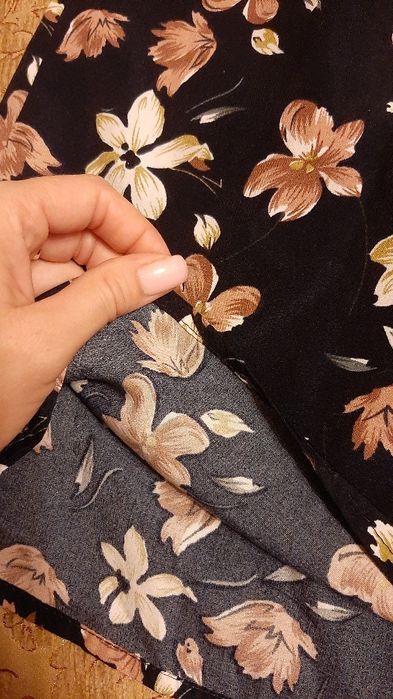 Продам платье в цветочный принт