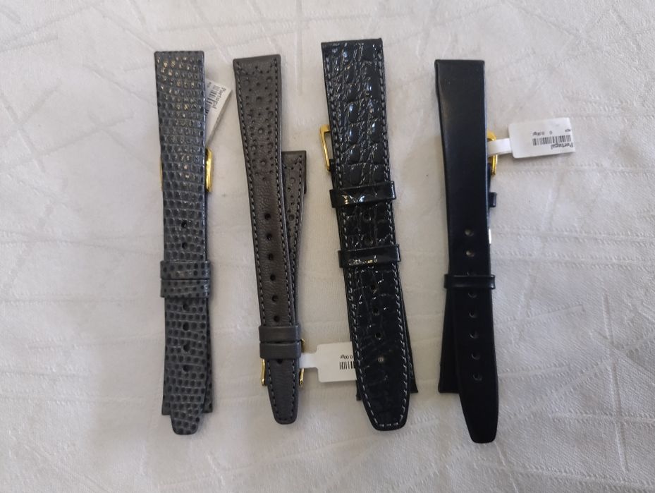 Braceletes de couro genuino de marca Hirsch