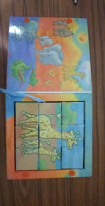 Puzzle de cubos (9 peças)