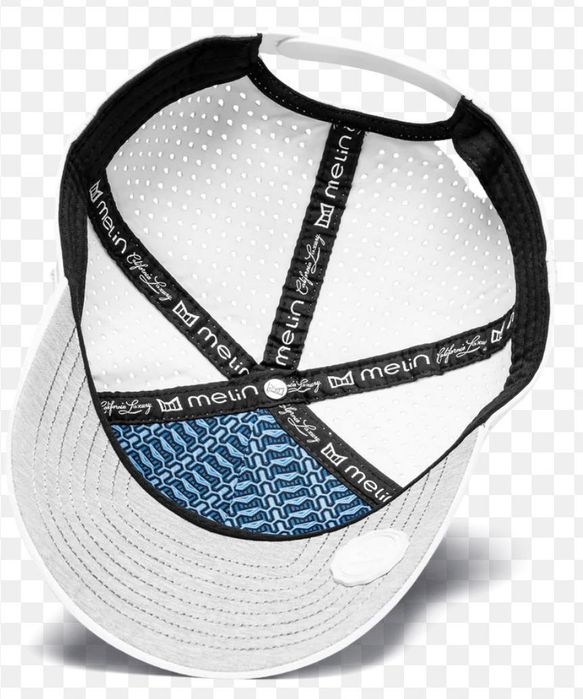 Nowa Czapka unisex melin Odyssey Stacked Hydro White