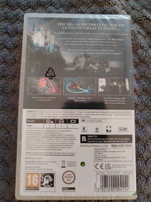 The diofield chronicle