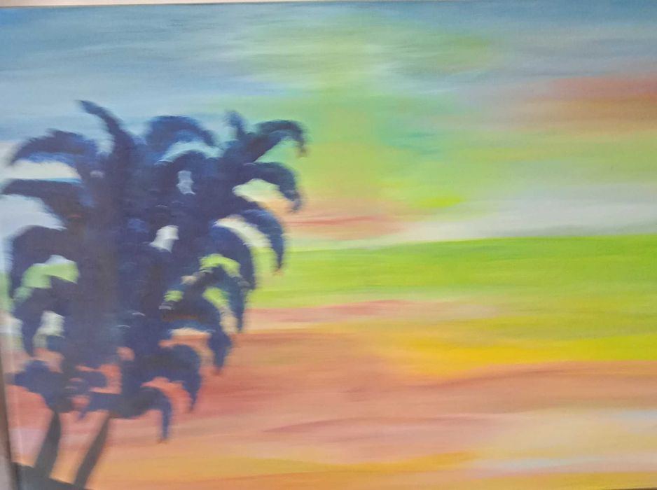 Quadro a acrilico Pôr do sol