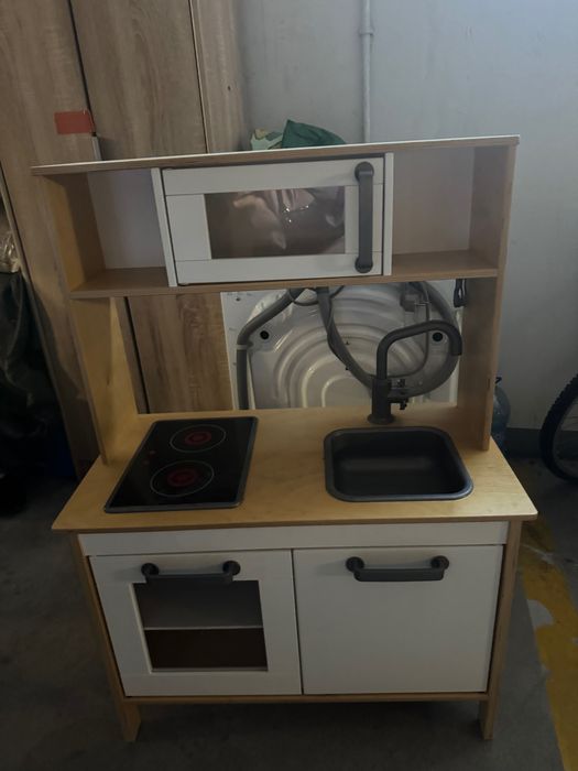 Kuchnia kuchenka dziecięca ikea drewniana