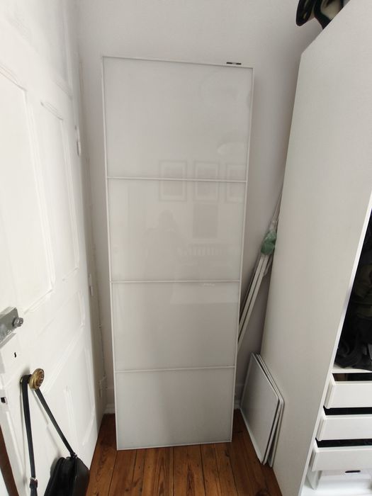Portas Roupeiro 150cm Vidro Pax - IKEA