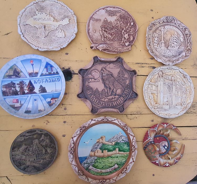 Настенные тарелки Крым