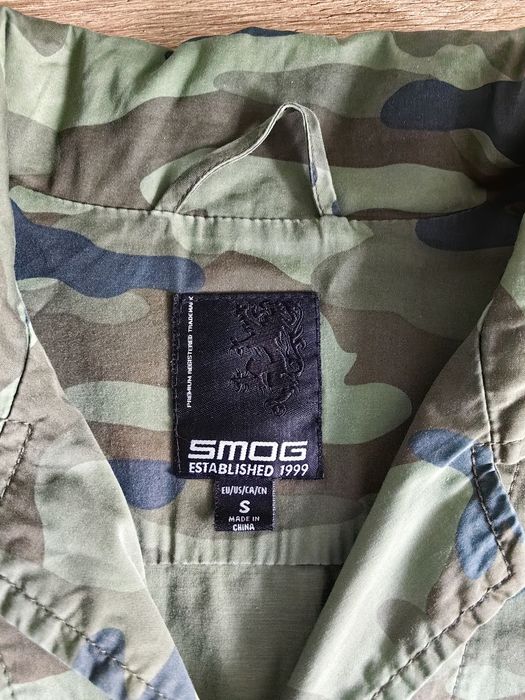 Męska lekka kurta w stylu moro, Smog, S, Stan bardzo dobry