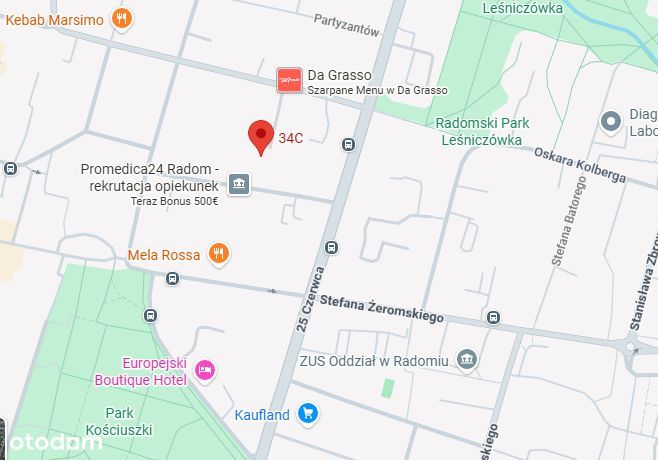Wynajmę lokal użytkowy w centrum Radomia