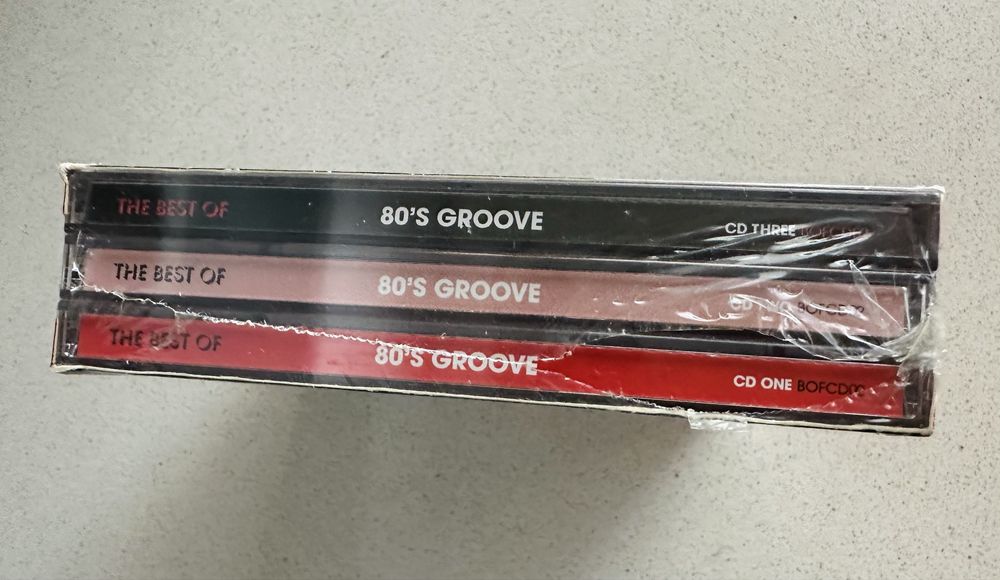 Pack 3 CDs The Best Of 80’s Groove SELADO
