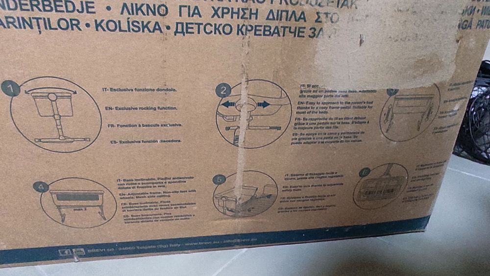 Berço bebê Next to me