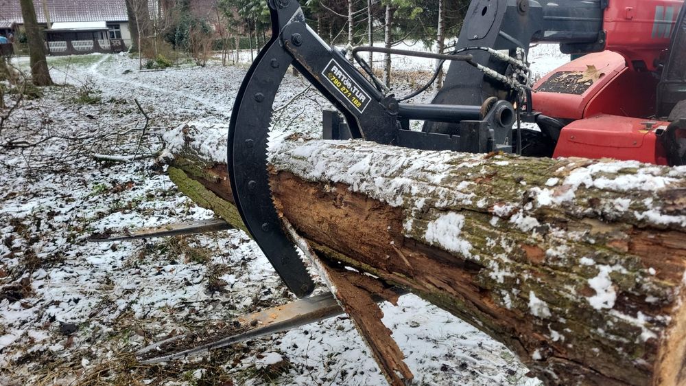 Pazur do drewna paleciak uchwyt paleciaka euro ramka  Manitou 3a  2a