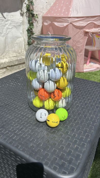 Bola de  golfe usadas