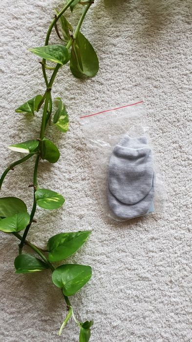 Rękawiczki niedrapki anty drapki na rączki dla niemowląt smoczek etui