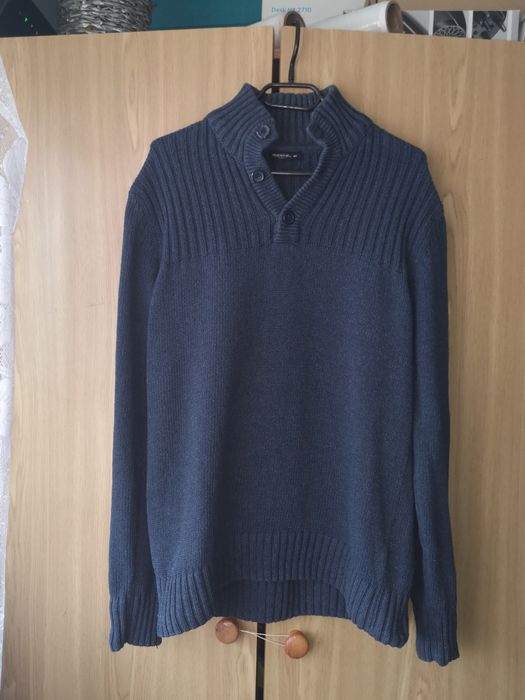 Sweter męski długi