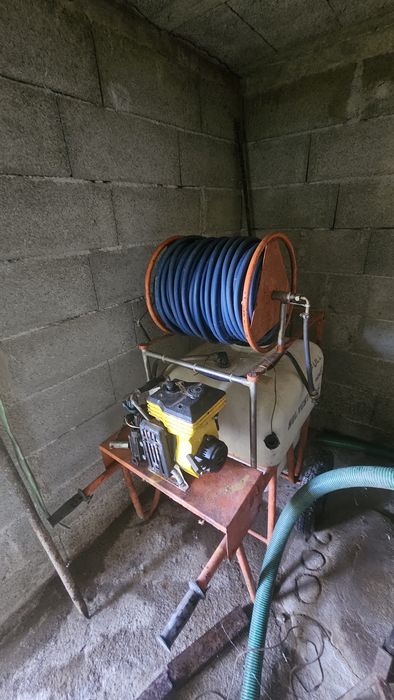 Maquina de solfatar 100L com   mangeuira