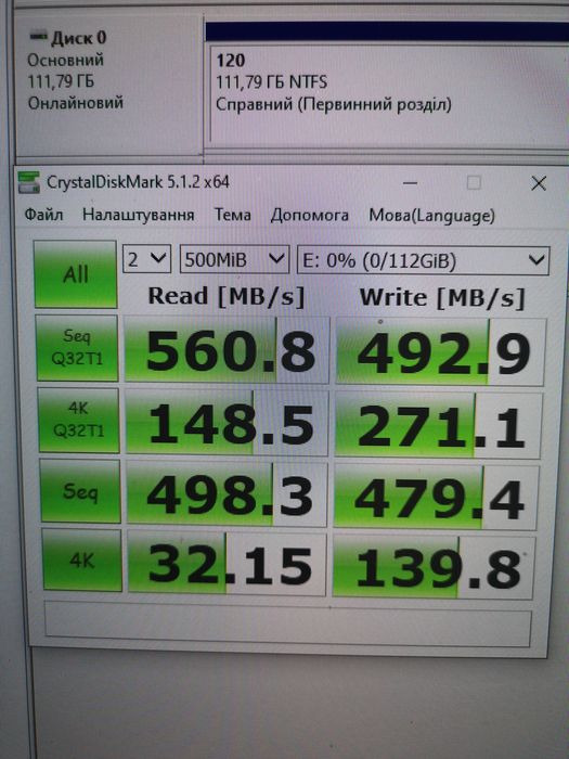 SSD накопичувач Walram  128 Gb 2.5 Sata 256 500
