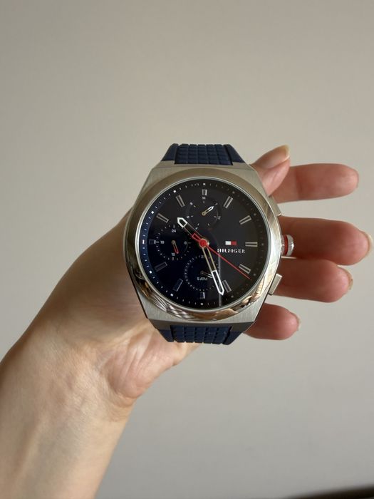 Zegarek męski tommy hilfiger silikonowy pasek