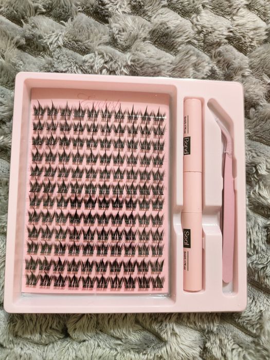 Пучкові вії аніме набір для нарощування вдома  ремувер 30D 40D 80D