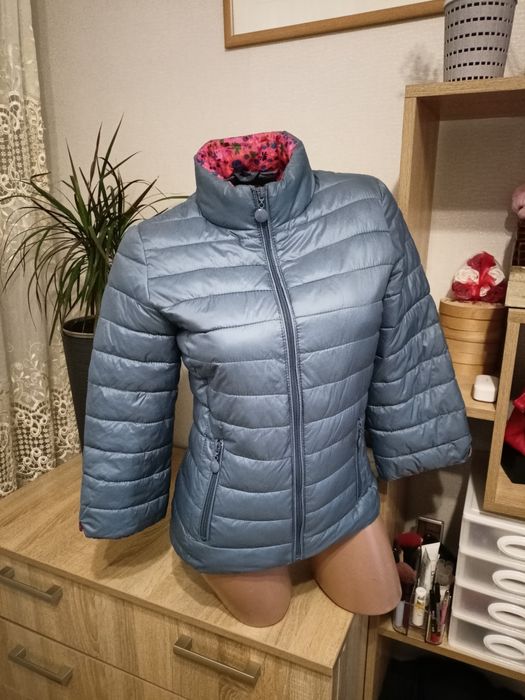 Стеганная деми куртка с коротким рукавом,курточка демисезонная