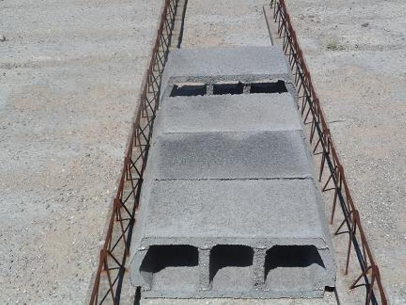 strop Teriva, pustaki stropowe