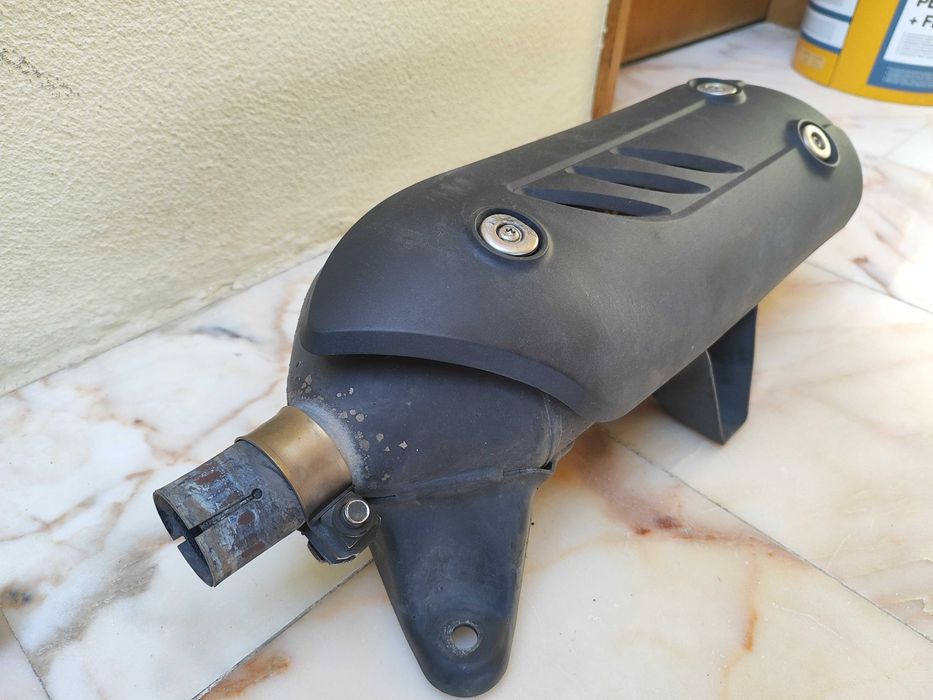 Escape completo / Guarda lamas frontal completo Piaggio X Evo / X8 125