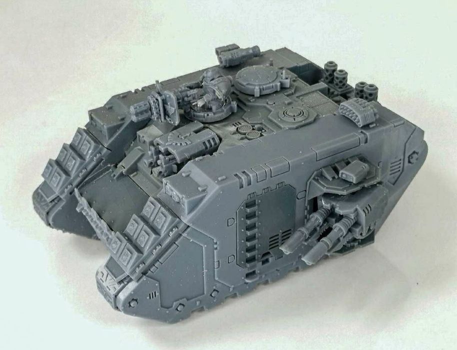 Landrider, proxy model drukowany 3D.