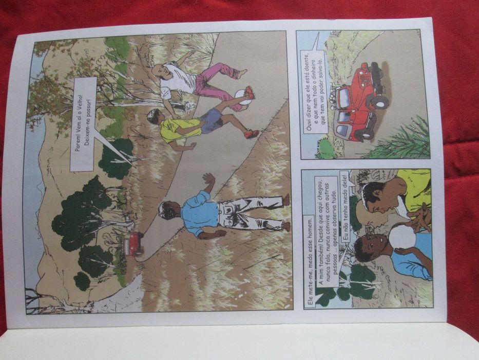BD O Velho de Rui Vaz, de Anderson Pereira e César Silva