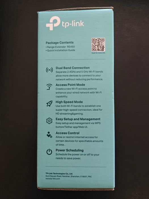 Extensor TP-Link RE450 AC1750 Wi-Fi Dual Band64284399165185124