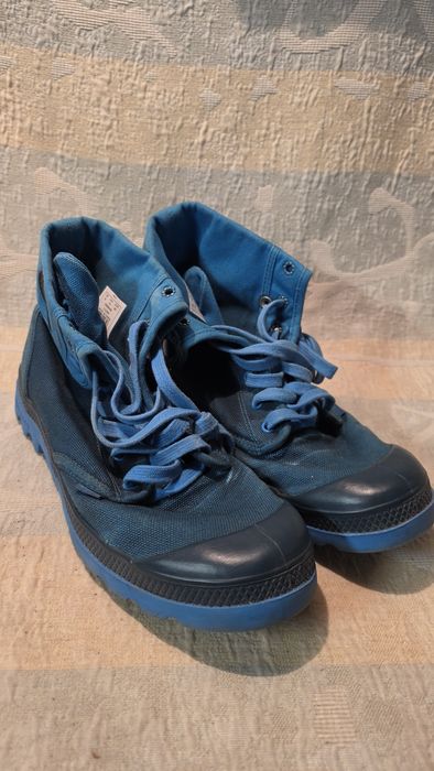 Buty Palladium niebieskie wysokie trampki rozmiar 43