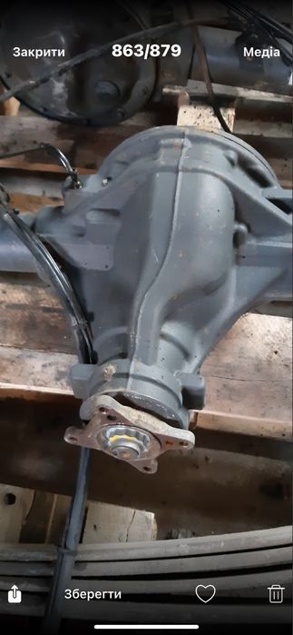 Задні мости Mercedes Sprinter W906,W907 спарка, та однокатткові