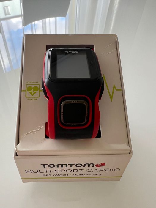 Zegarek multi-sport cardio TomTom czerwono/czarny