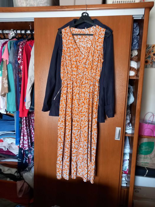 Vestido de verao comprido