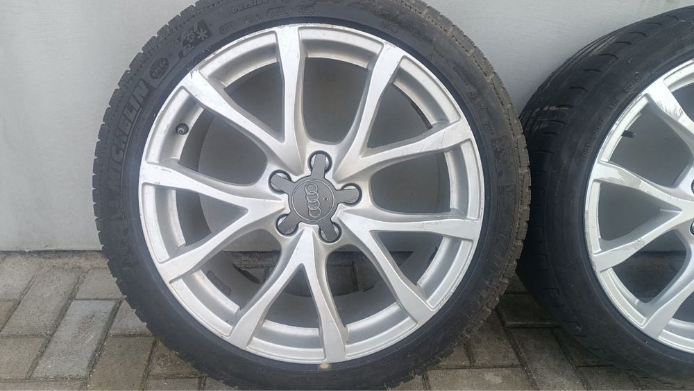 Kola alufelgi felgi 18” + opony 5x112 Audi A6 C6 Vw OE ET 48 Ronal