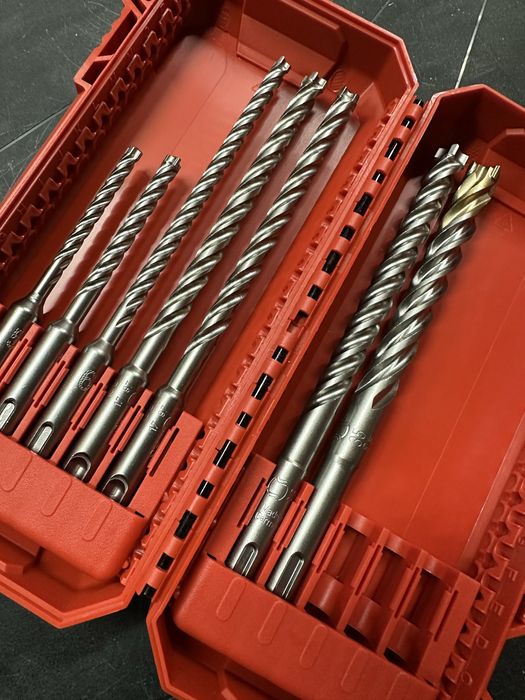 Набір із 7 бурів SDS+ MX4 Set 2 MILWAUKEE 5/6/6/8/8/10/12мм)