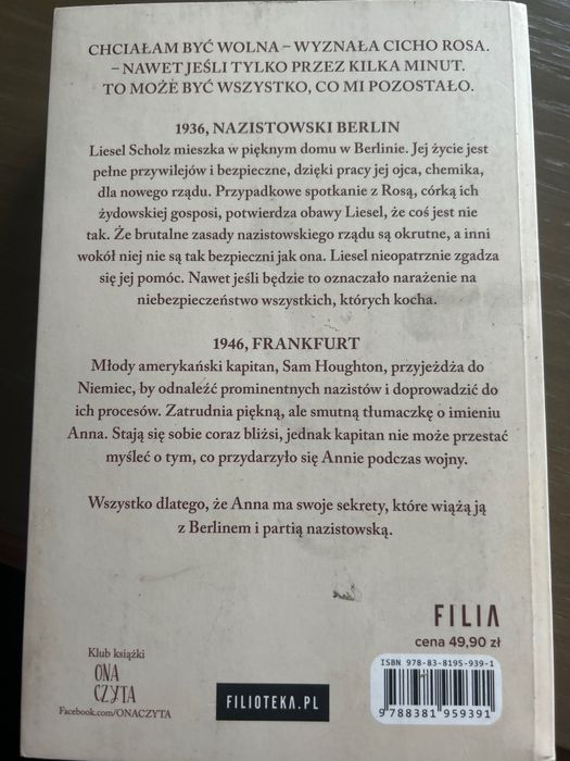 „Dziewczyna z Berlina” Kate Hewitt