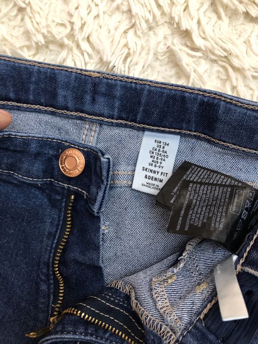 Джинси, вильвети, брюки, штани 128-134 см H&M