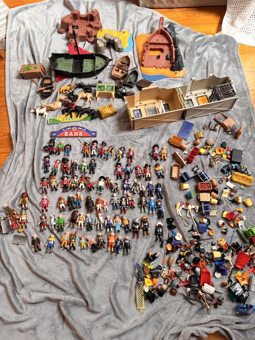 Zestaw Playmobil Piraci/Rycerze/Egipcjanie/Rzymianie/Western