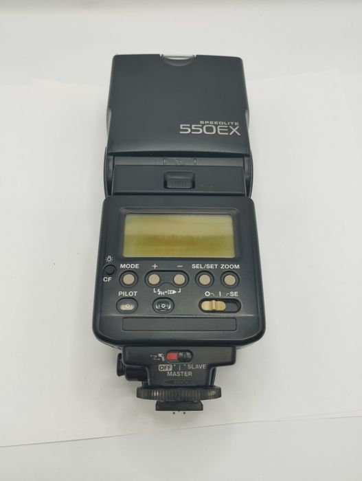 Flash Canon Speedlite 550EX + Bolsa Original